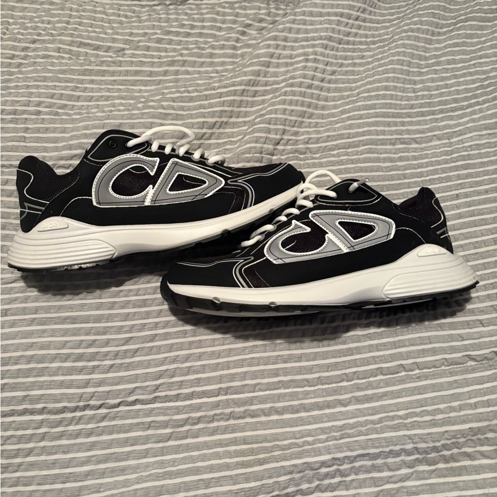Dior Black and White Athletic Shoes